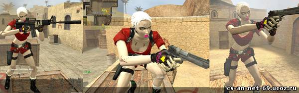 Скин LaraCroft 2 - «блондинка зомби»