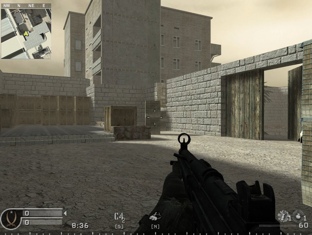 скачать карту mp_dust3 для Call of Duty 4: Modern Warfare бесплатно