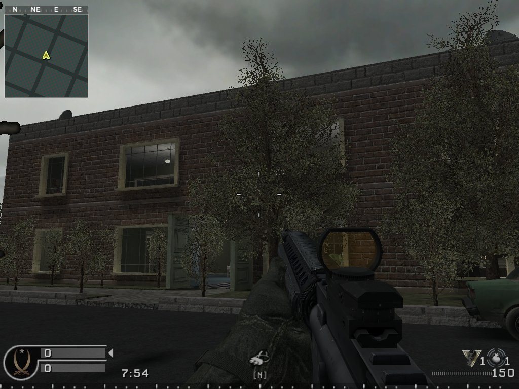 скачать карту mp_office v.3 для Call of Duty 4: Modern Warfare бесплатно