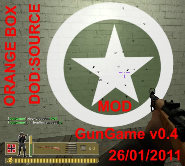 Day of Defeat: Source Orange box mod GunGame v0.4