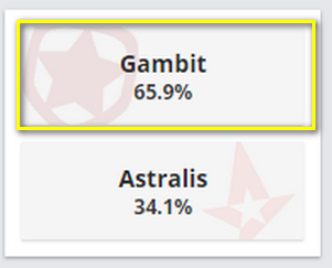 Gambit - Astralis. Прогноз на CS:GO 22.07.2017